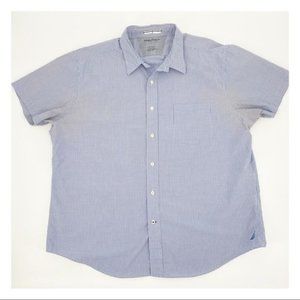 Nautica Short Sleeve XXL Plaid Great Work Shirt